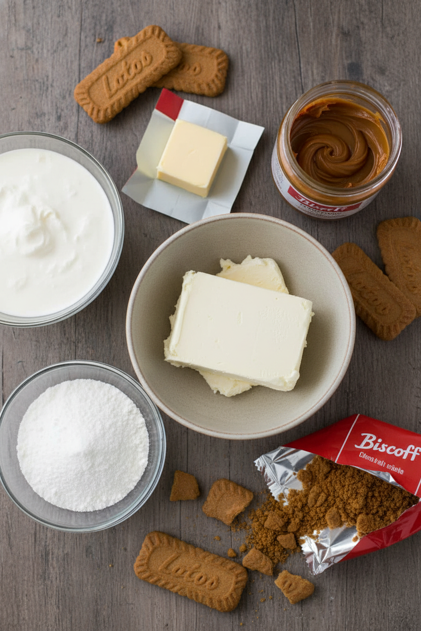 Easy No-Bake Biscoff Cheesecakes I Swear By