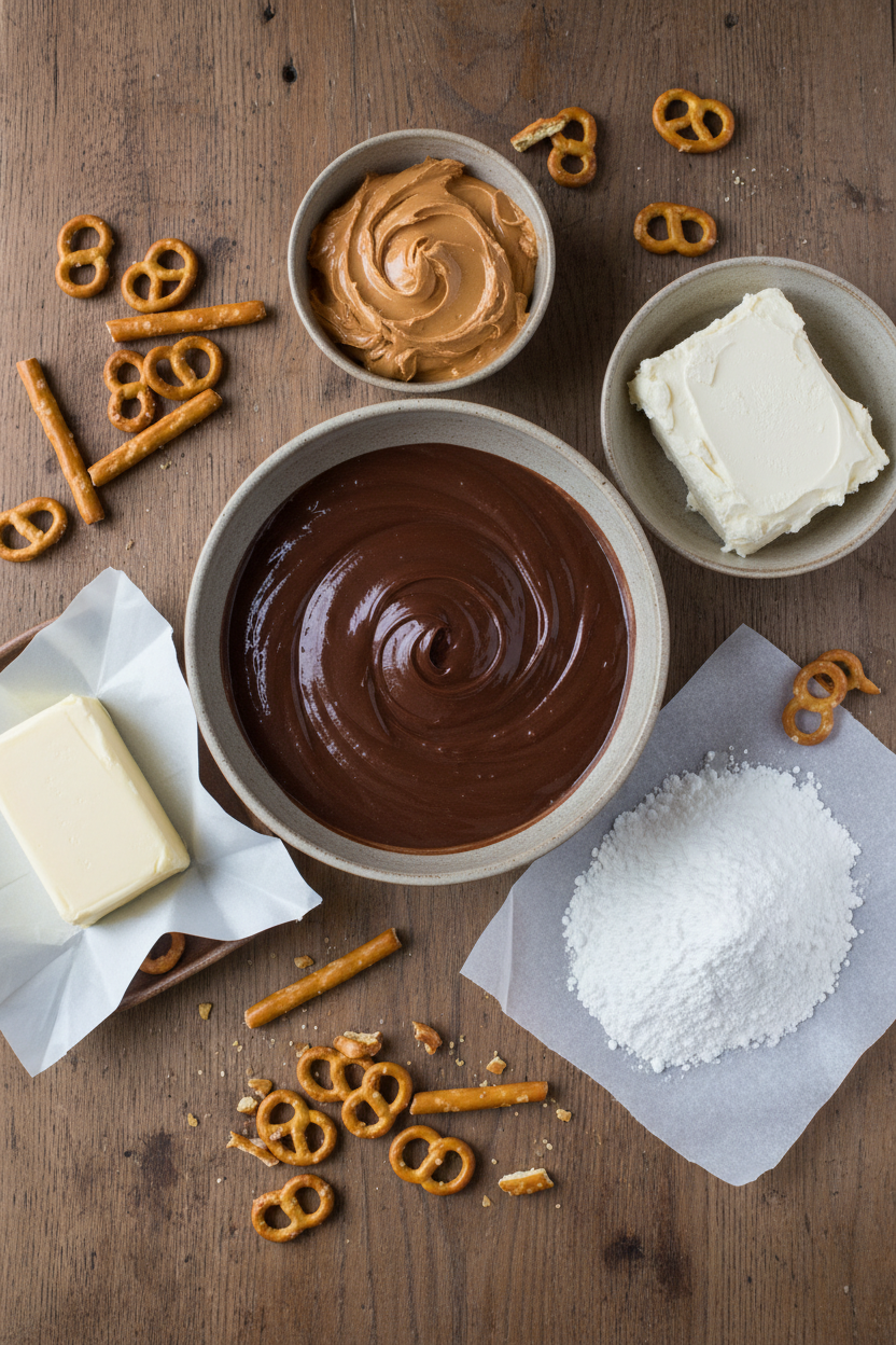 Easy No-Bake Peanut Butter Pretzel Dessert