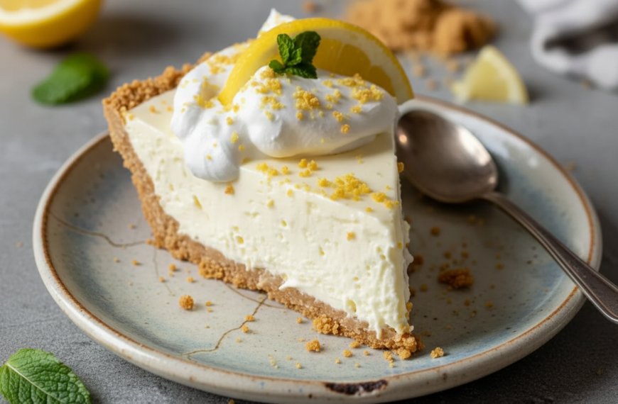 My Go-To No-Bake Lemon Icebox Pie