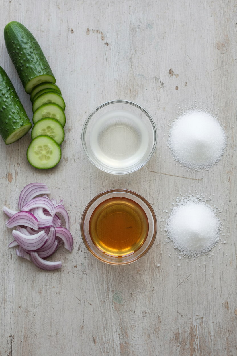 Evelyns Quick Sweet and Spicy Refrigerator Pickles