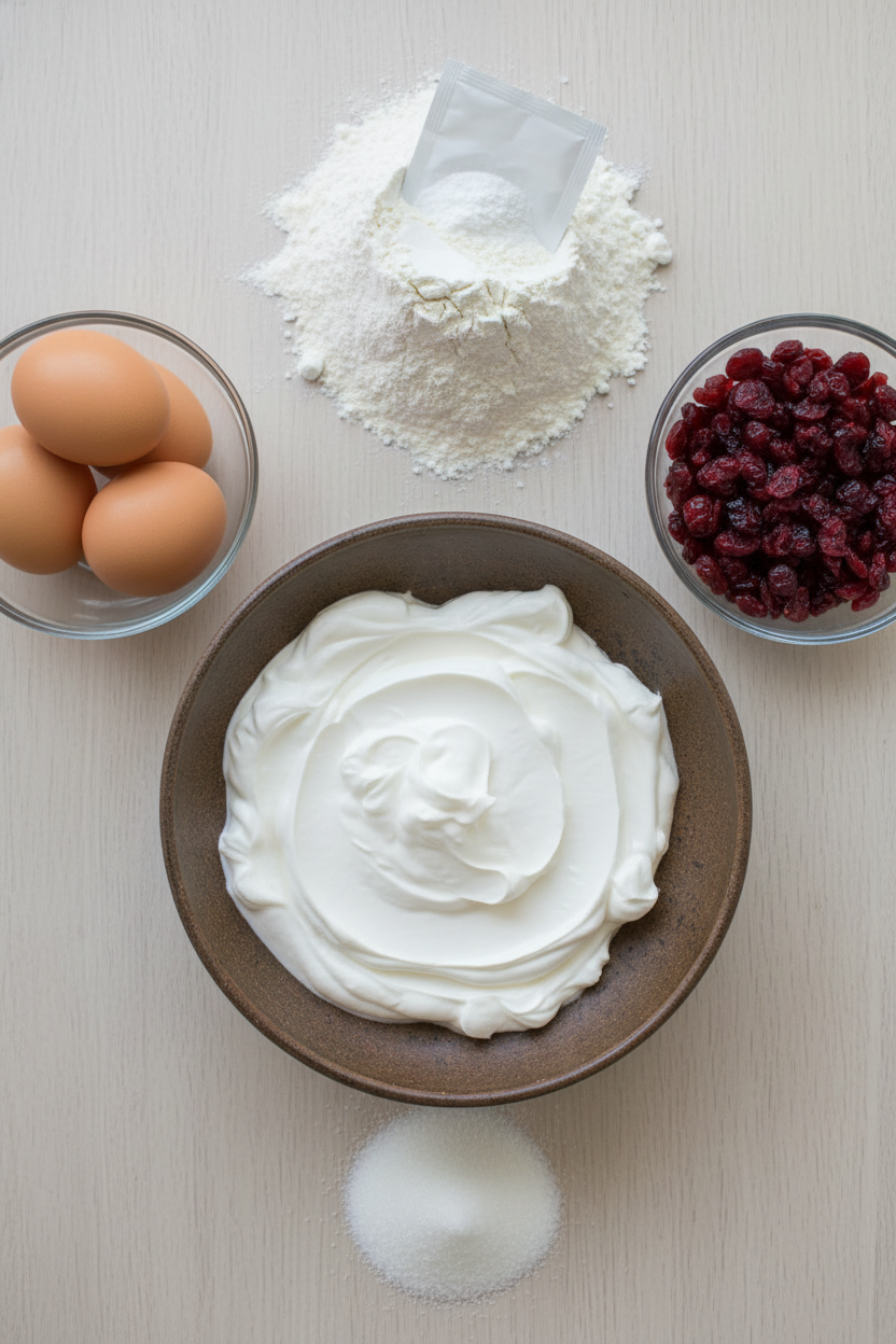 Grandmas Festive Cranberry Orange Bundt Cake