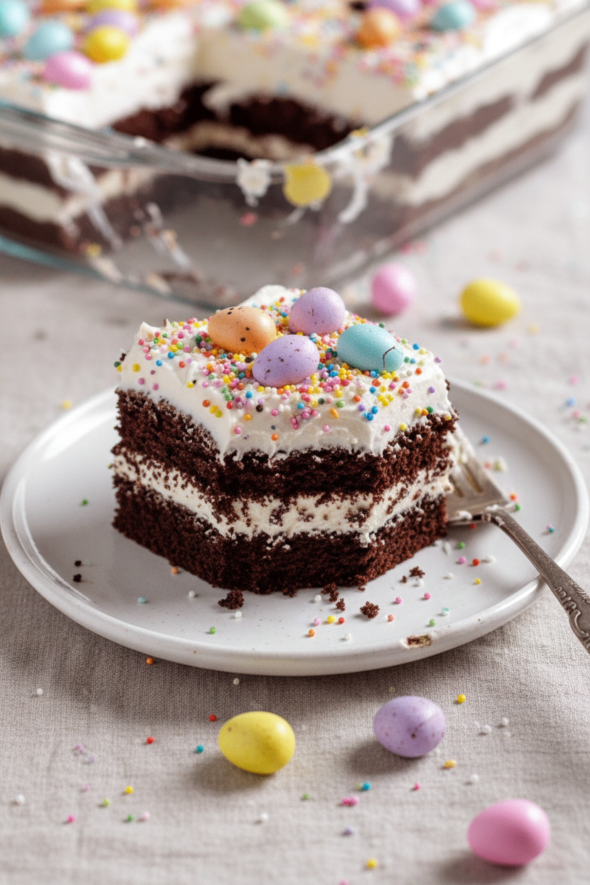 Grandmas No-Bake Oreo Pudding Casserole