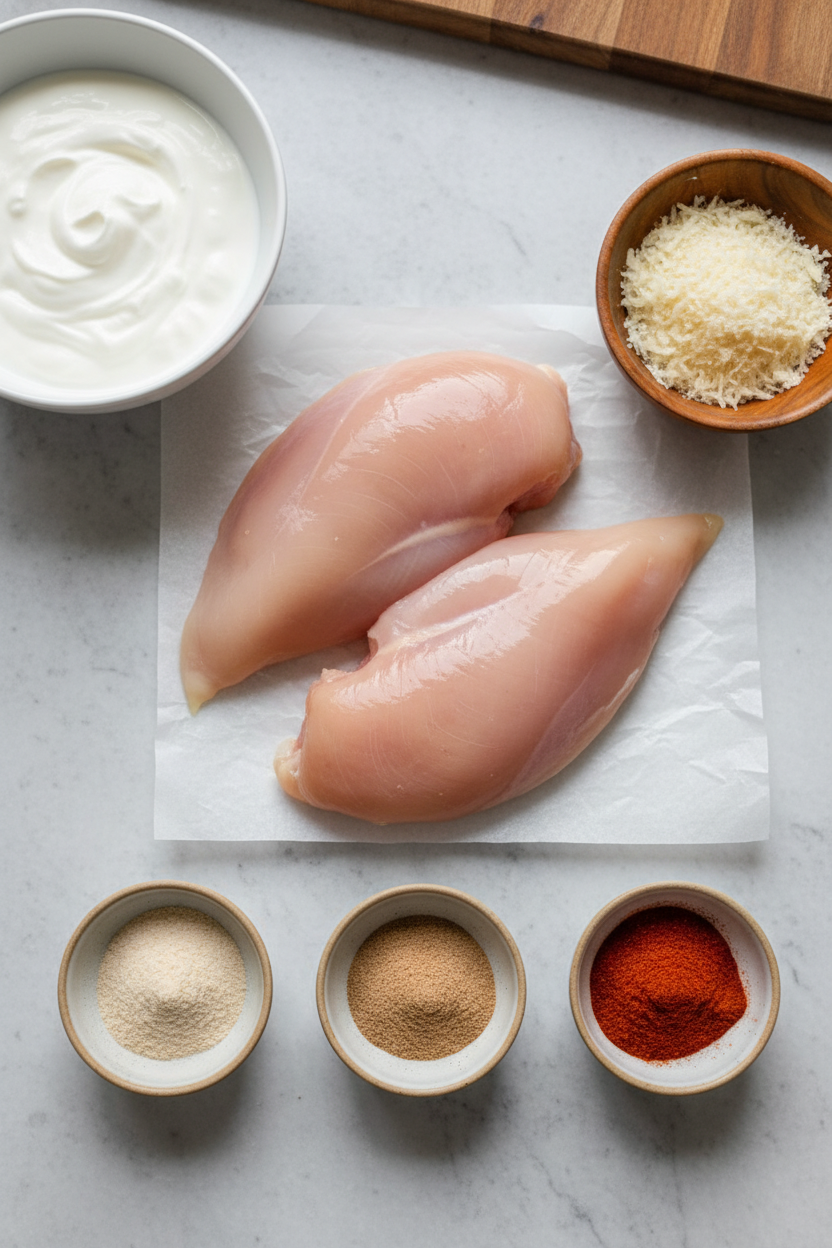 Greek Yogurt Parmesan Chicken Recipe by Home Chef