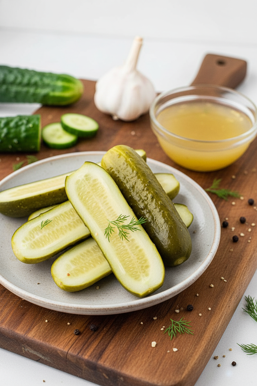 Homemade Refrigerator Pickles by Expert Canner