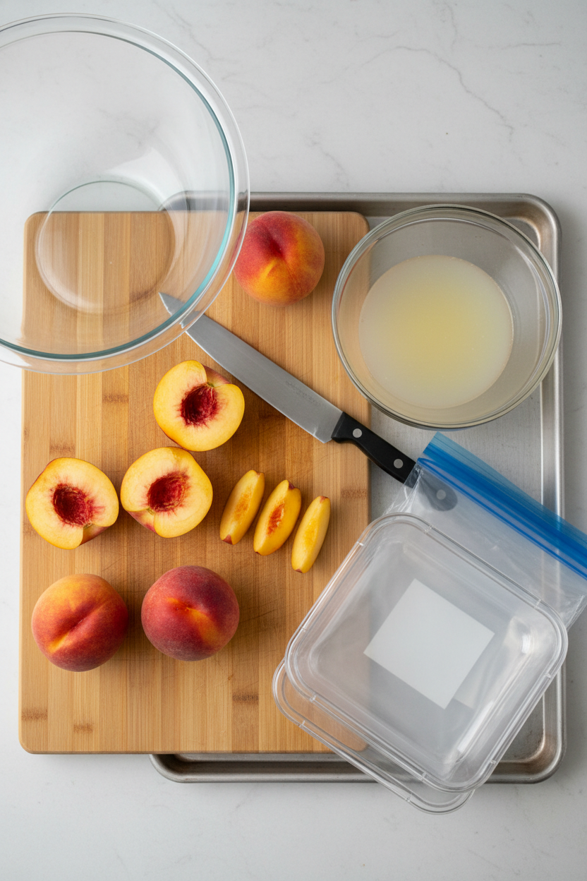 How to Freeze Peaches for Year Round Enjoyment by Chef