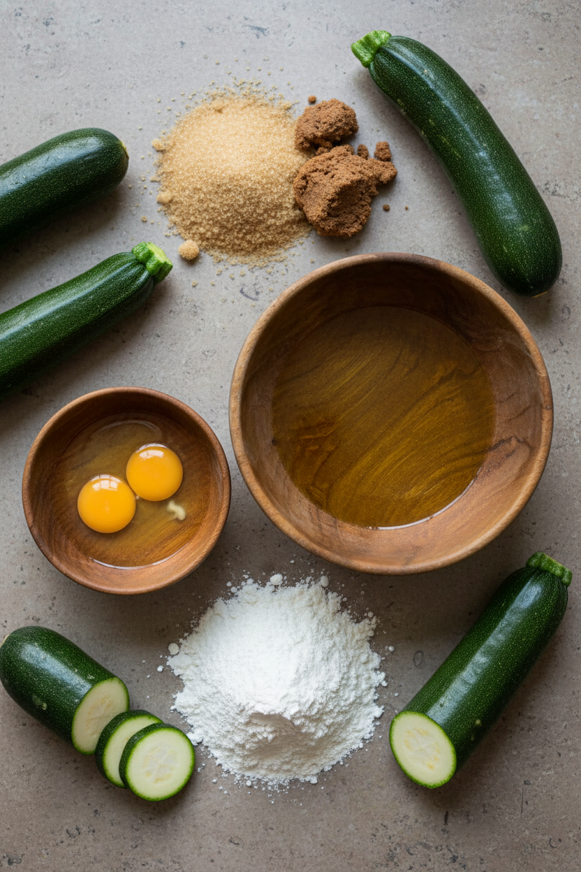 Moist Zucchini Bread Recipe by Home Baker