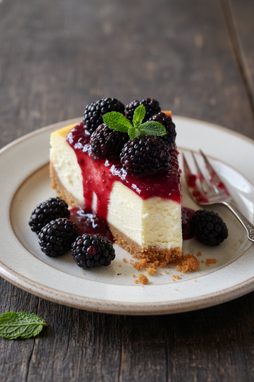 My Best Blackberry Cheesecake Recipe