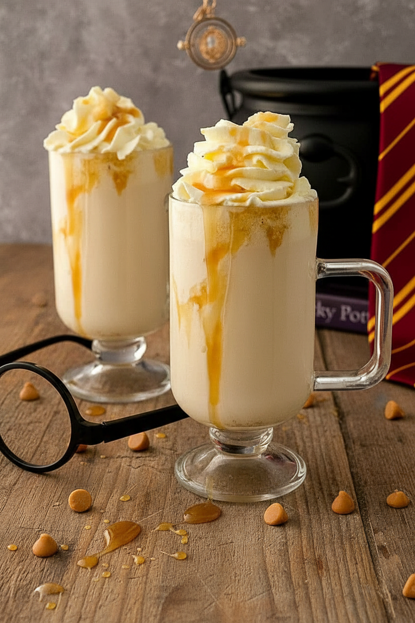 My Creamy Butterscotch Soda Float Creation