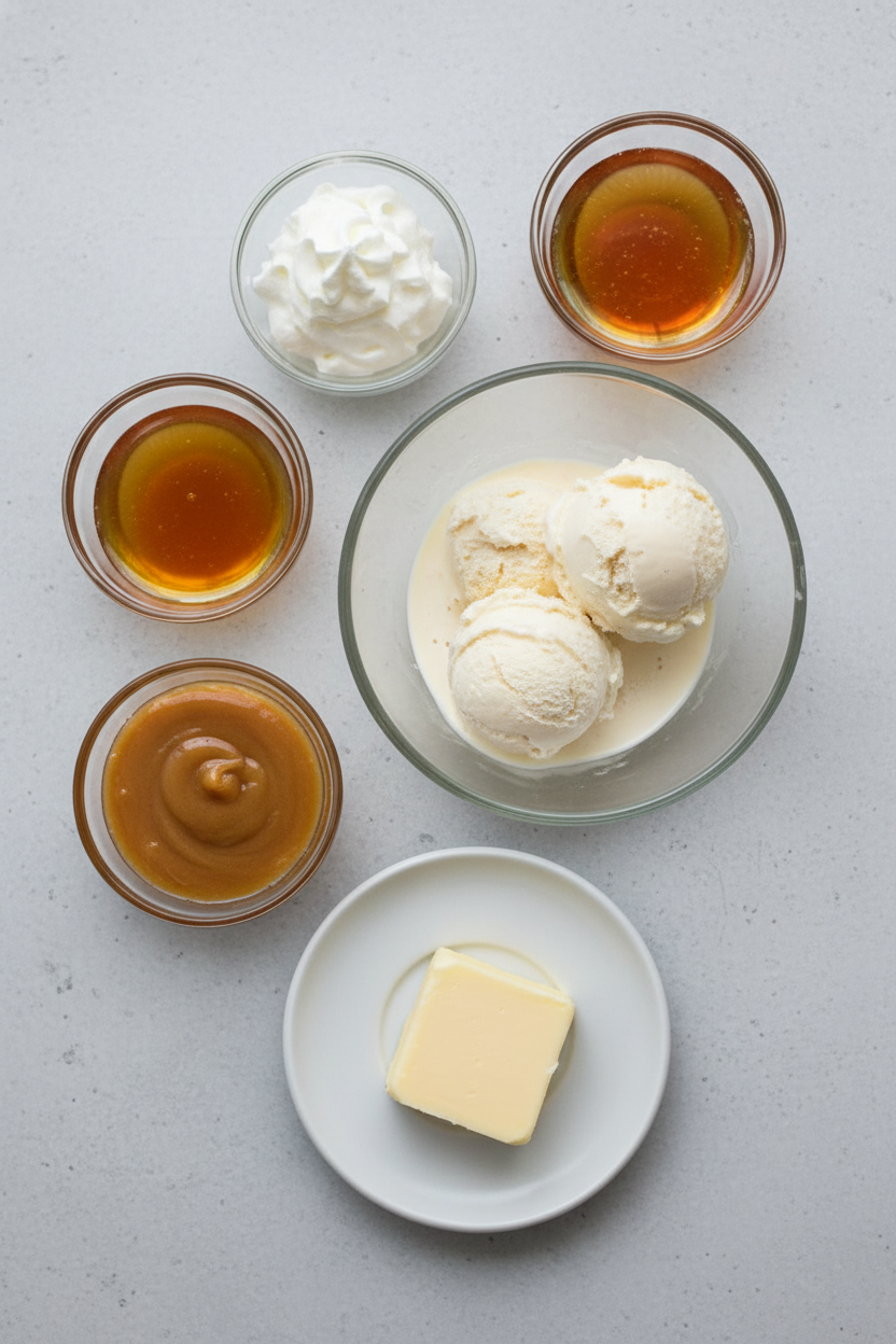 My Creamy Butterscotch Soda Float Creation
