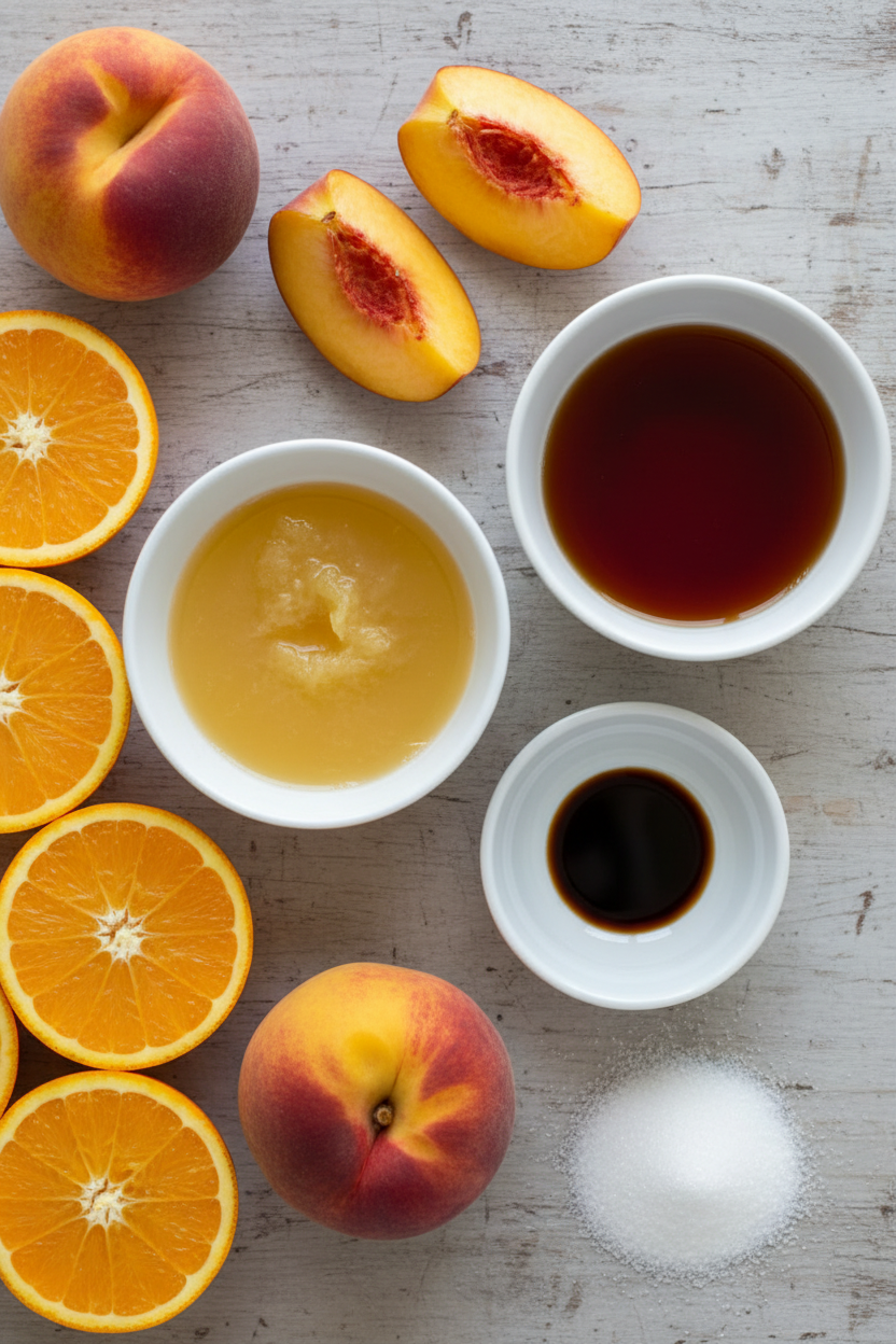 My Easy Drunken Vanilla Bourbon Peaches Recipe