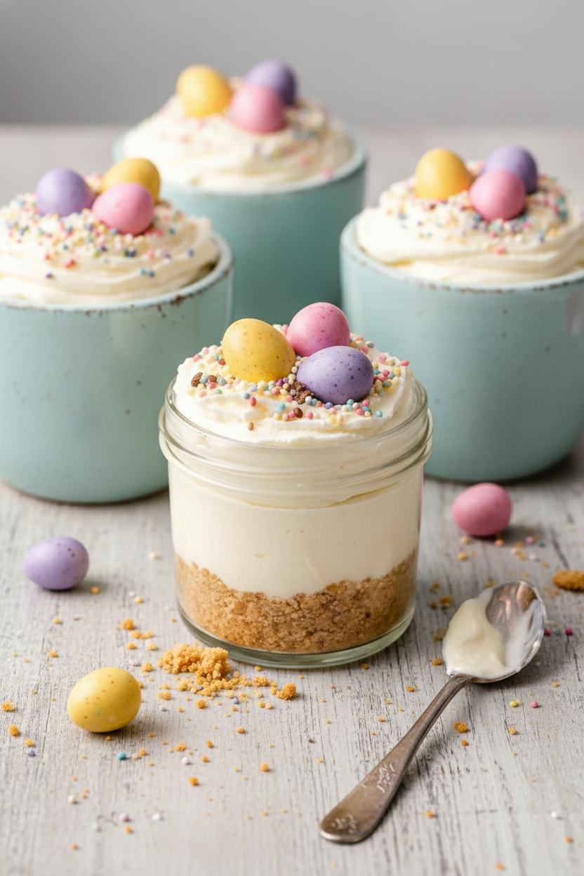 My Easy Mini Cheesecakes in Jars Recipe