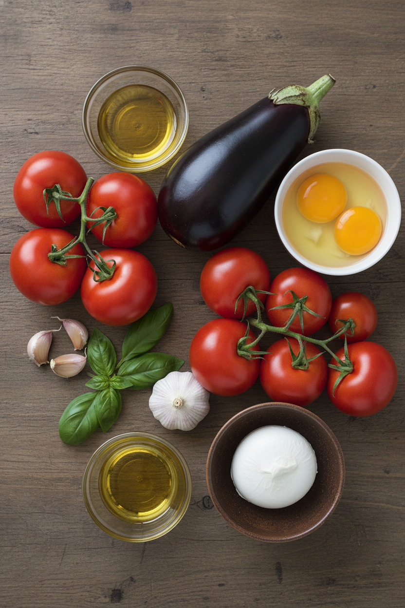My Easy Summer Tomato Eggplant Pie Recipe