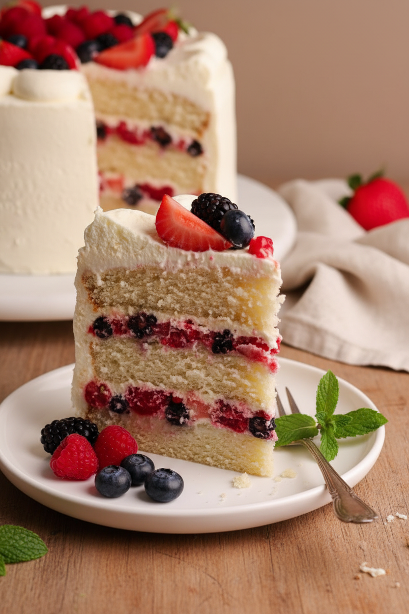 My Favorite Berry Chantilly Cake Recipe