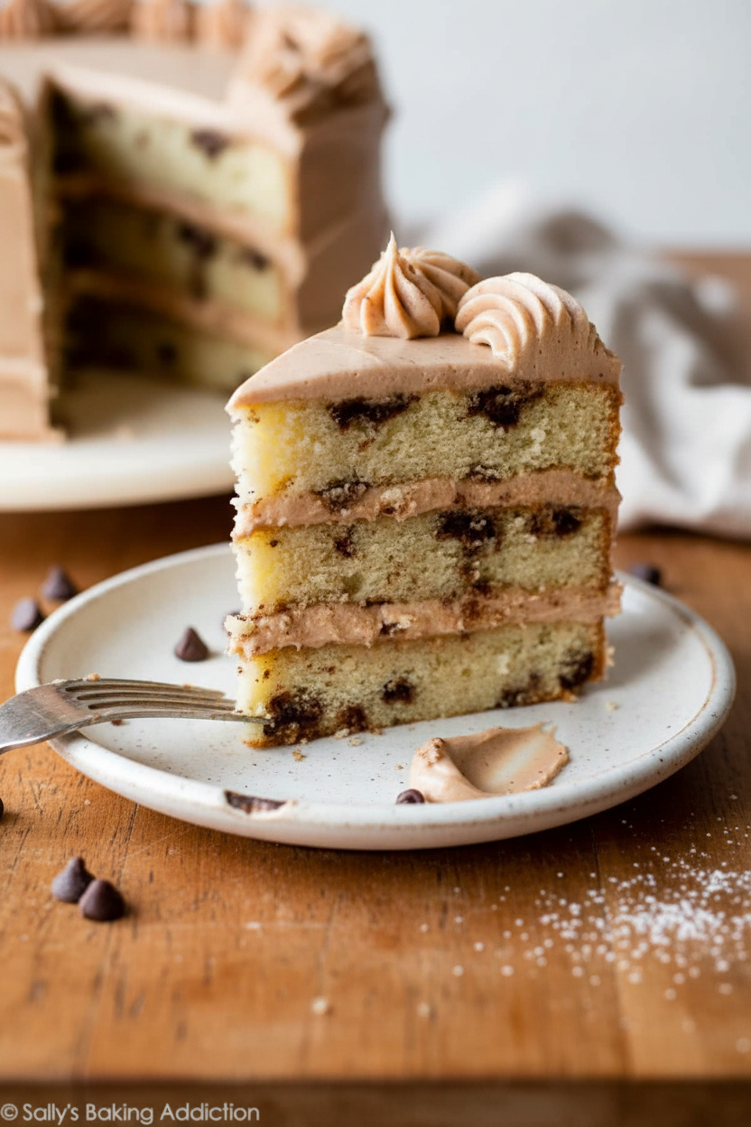 My Favorite Cinnamon Swirl Snickerdoodle Layer Cake