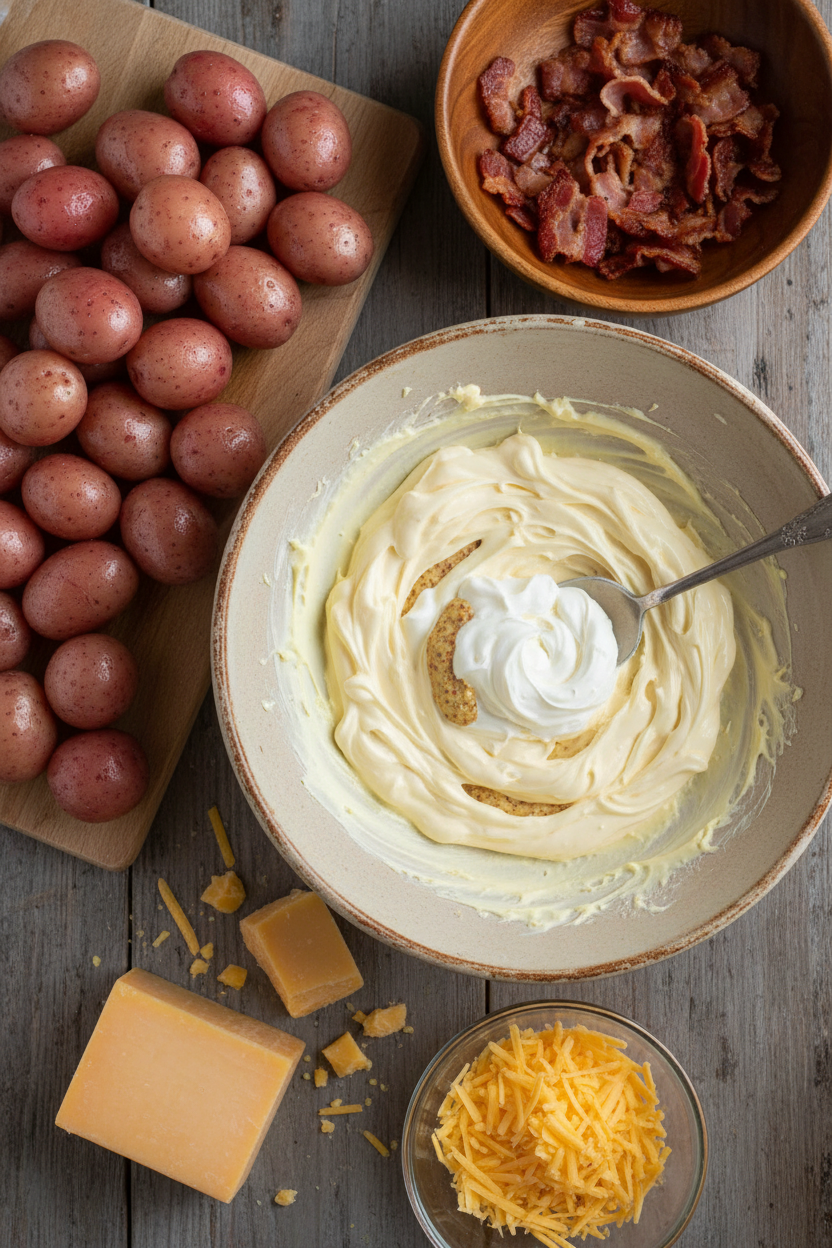 My Favorite Creamy Steakhouse Potato Salad Recipe