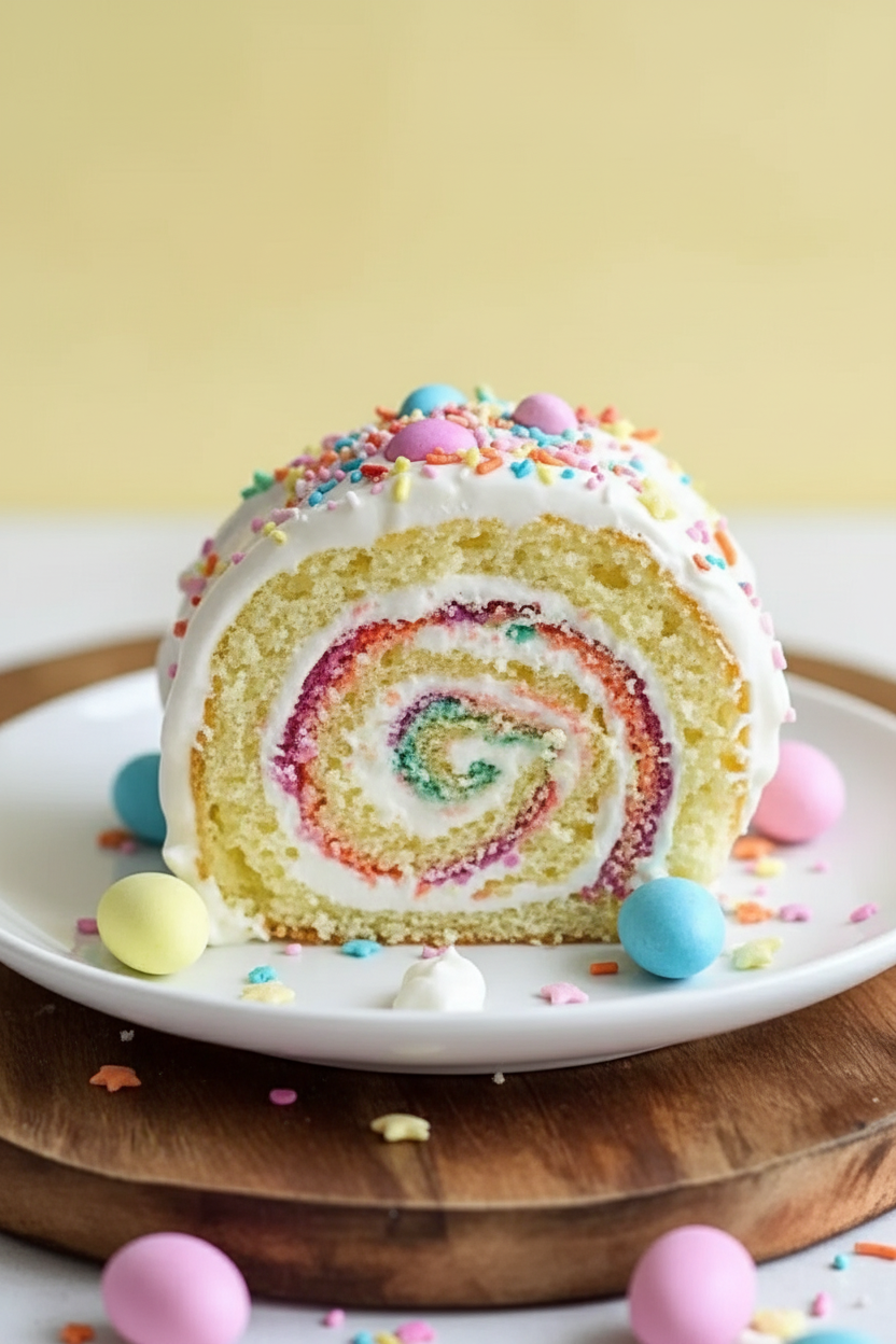 My Favorite Easter Cream Roll Recipe