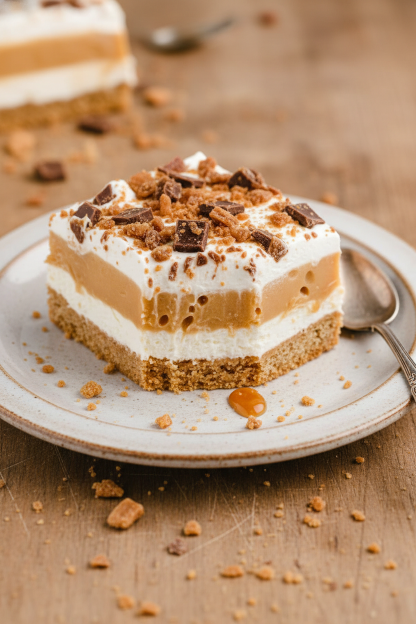 My Favorite Easy Butterscotch Cream Dessert