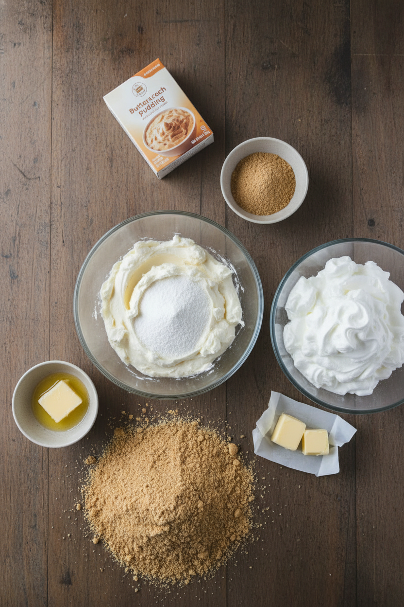 My Favorite Easy Butterscotch Cream Dessert