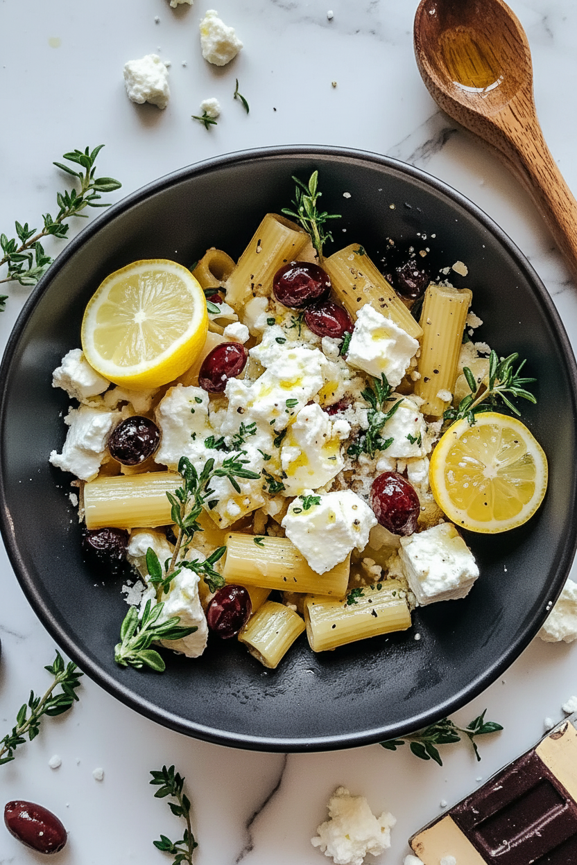 My Favorite Feta Cranberry Pasta Salad
