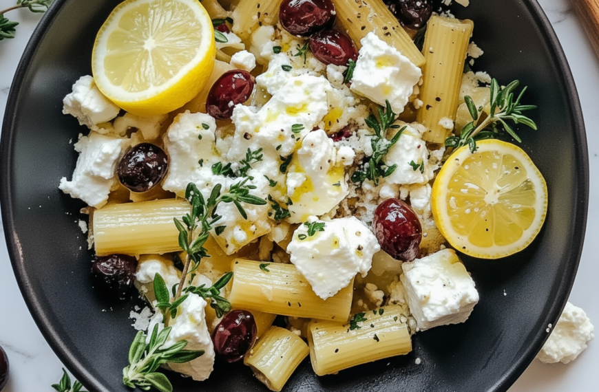 My Favorite Feta Cranberry Pasta Salad