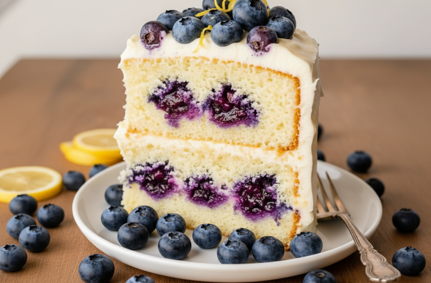 My Favorite Lemon Blueberry Layer Cake Recipe