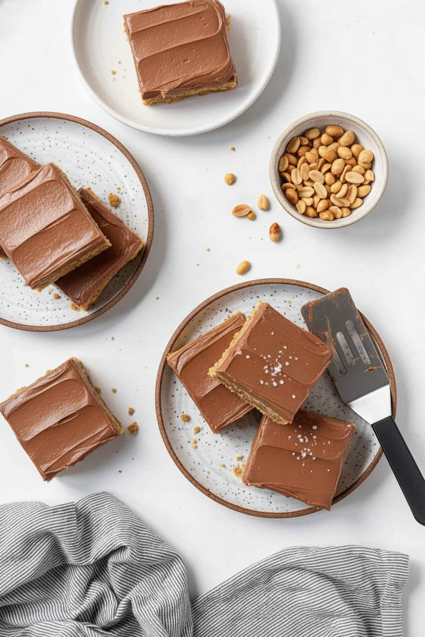 My Favorite Peanut Butter Oatmeal Chocolate Bars