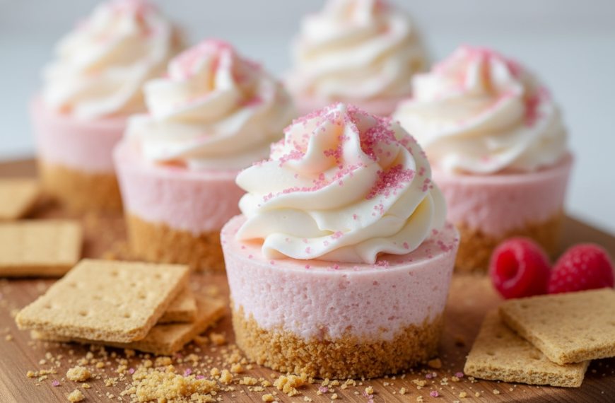 My Perfected Pink Cheesecake Squares Recipe