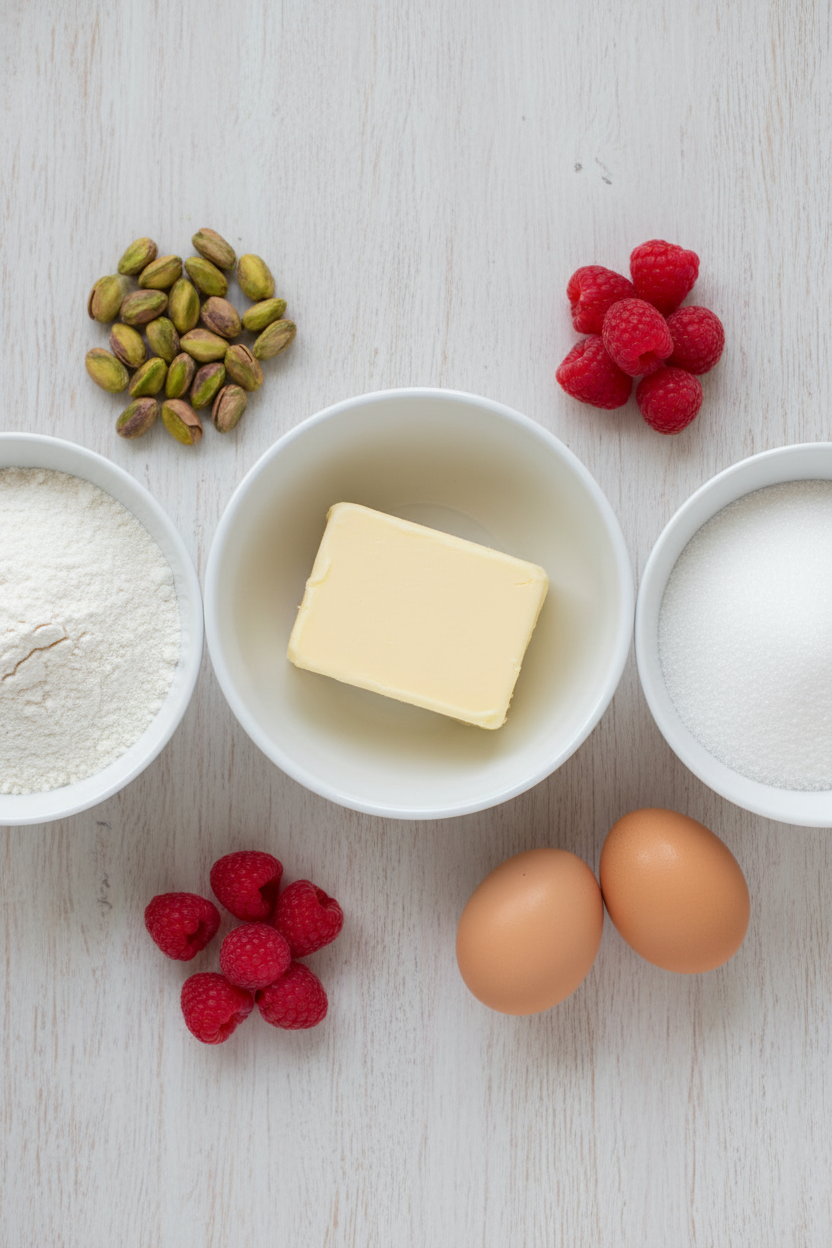 My Favorite Pistachio Raspberry Layer Cake