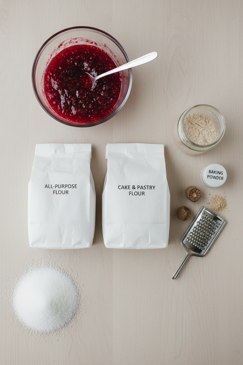 My Favorite Raspberry Jam-Filled Powdered Sugar Muffins
