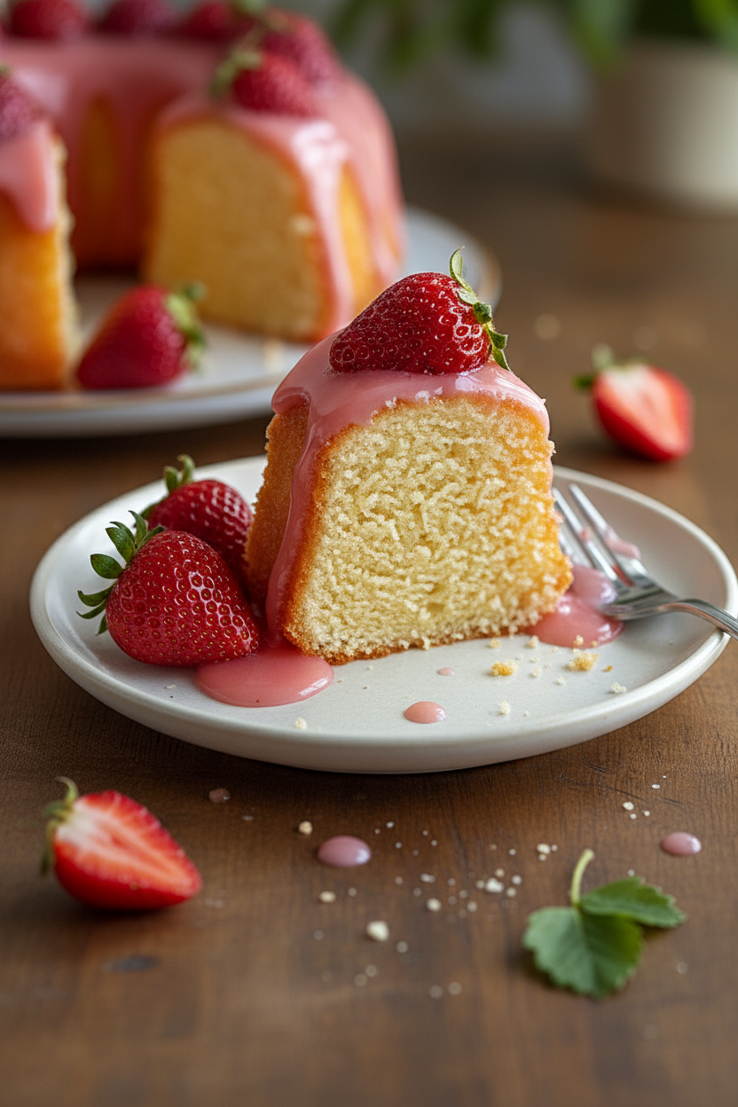 My Favorite Strawberry Pineapple Bundt Cake Recipe