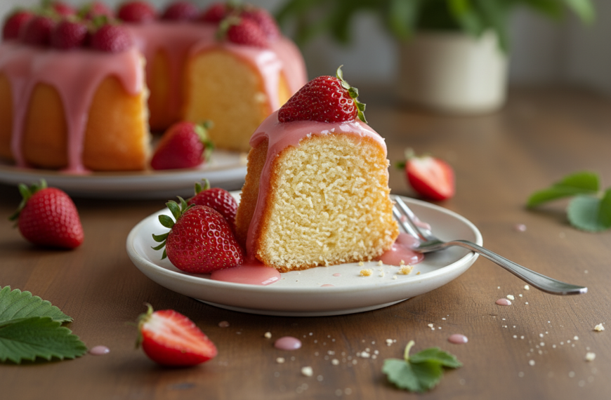 My Favorite Strawberry Pineapple Bundt Cake Recipe