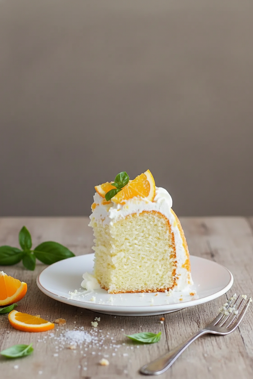 My Fluffy Orange Chiffon Cake Recipe