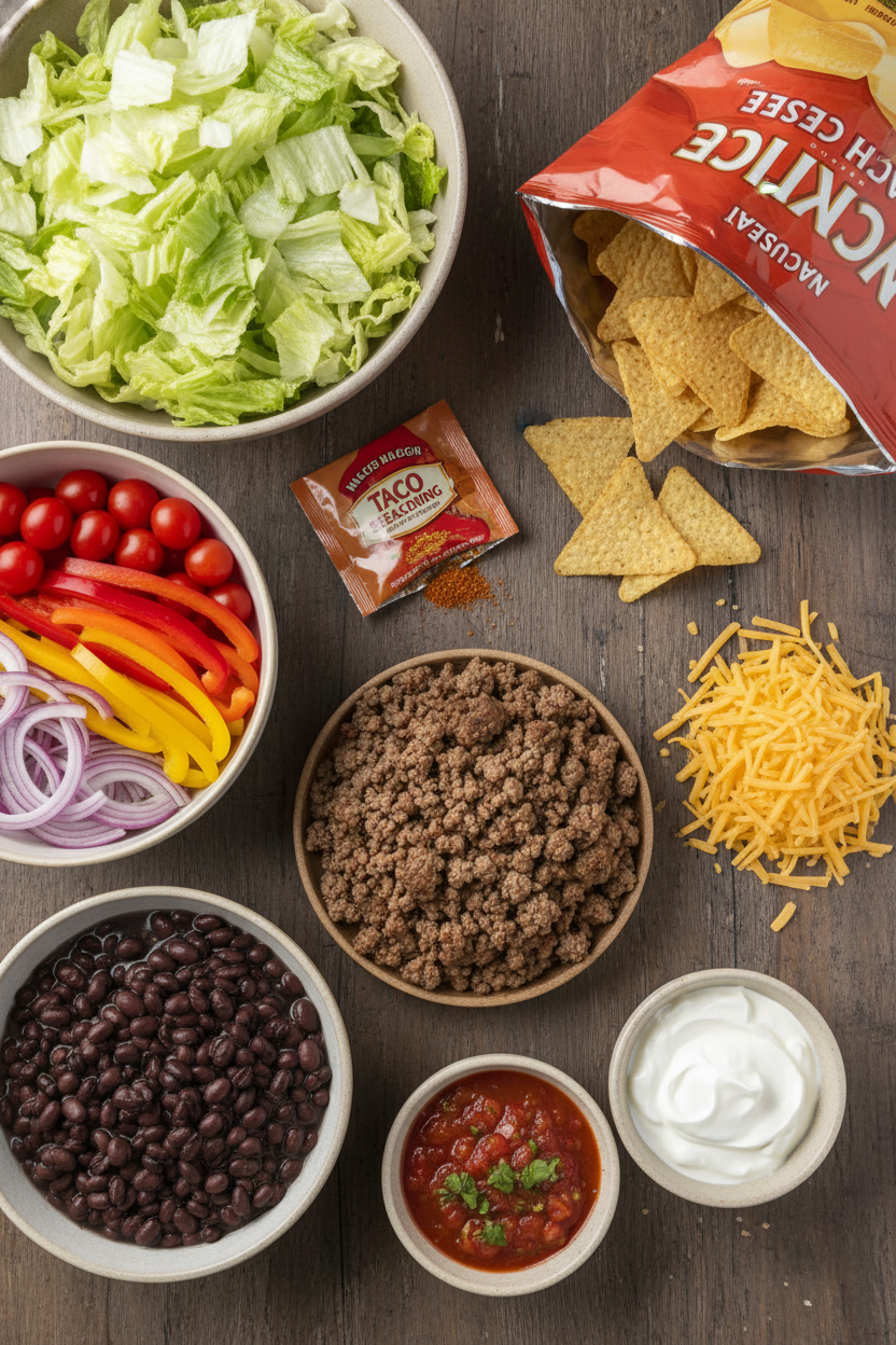 My Go-To Crunchy Taco Salad Recipe