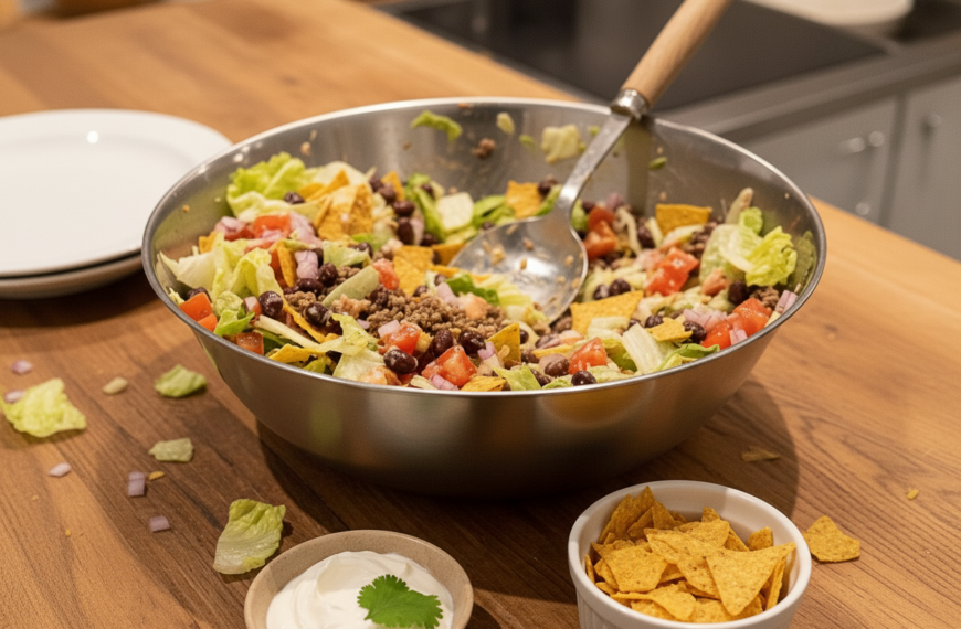 My Go-To Crunchy Taco Salad Recipe