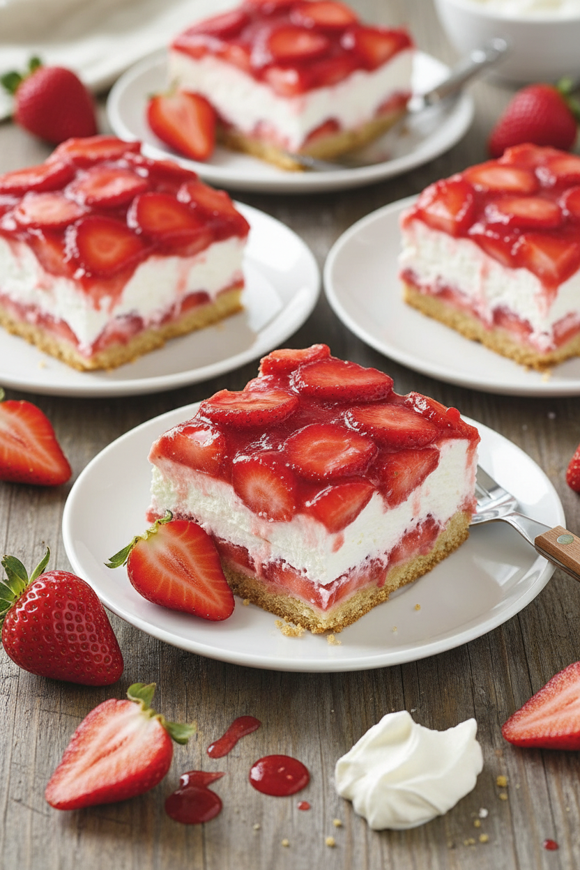 My Go-To Strawberry Heaven Dessert