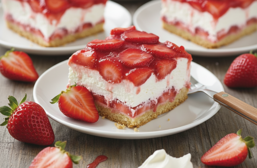 My Favorite Strawberry Heaven Dessert Recipe