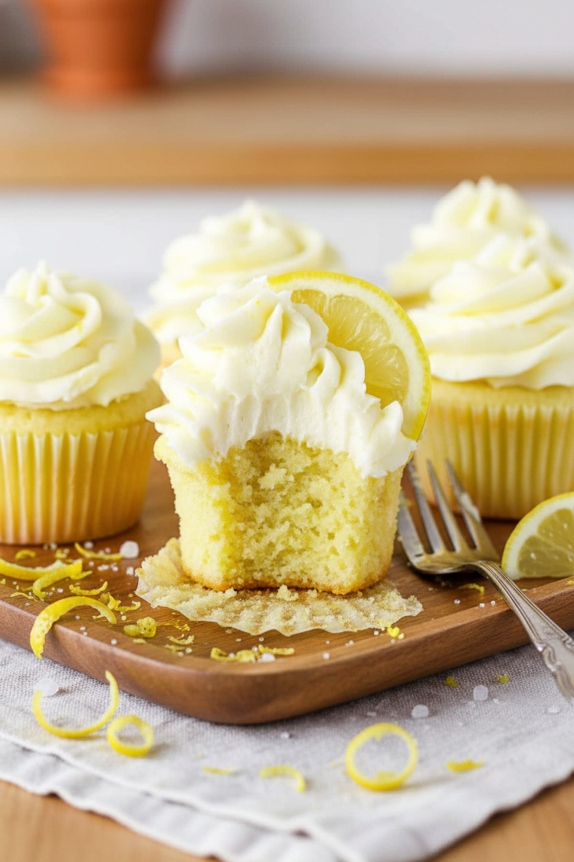 My Go-To Zesty Lemon Cupcake Recipe
