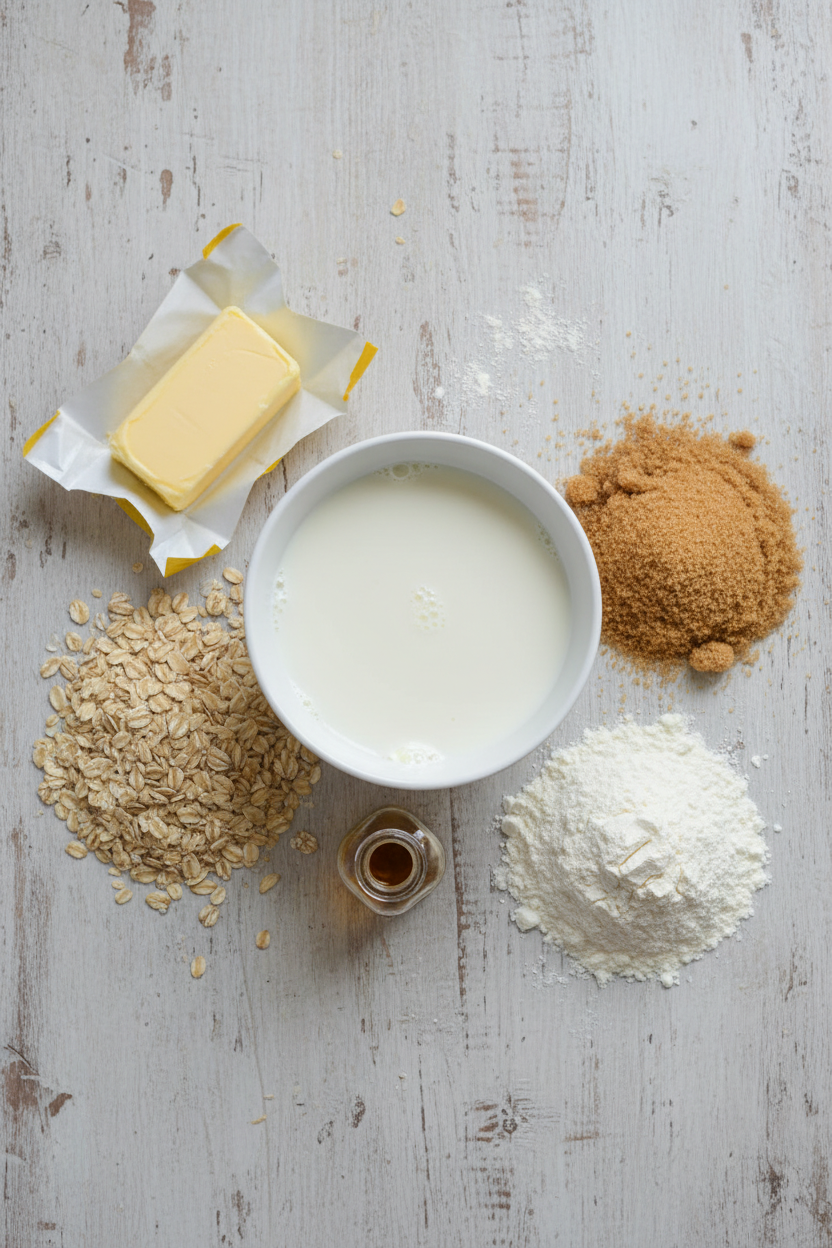 My Gooey Caramel Oatmeal Bars Recipe