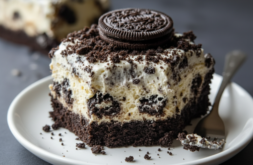 My Ultimate Gooey Chocolate Oreo Cake