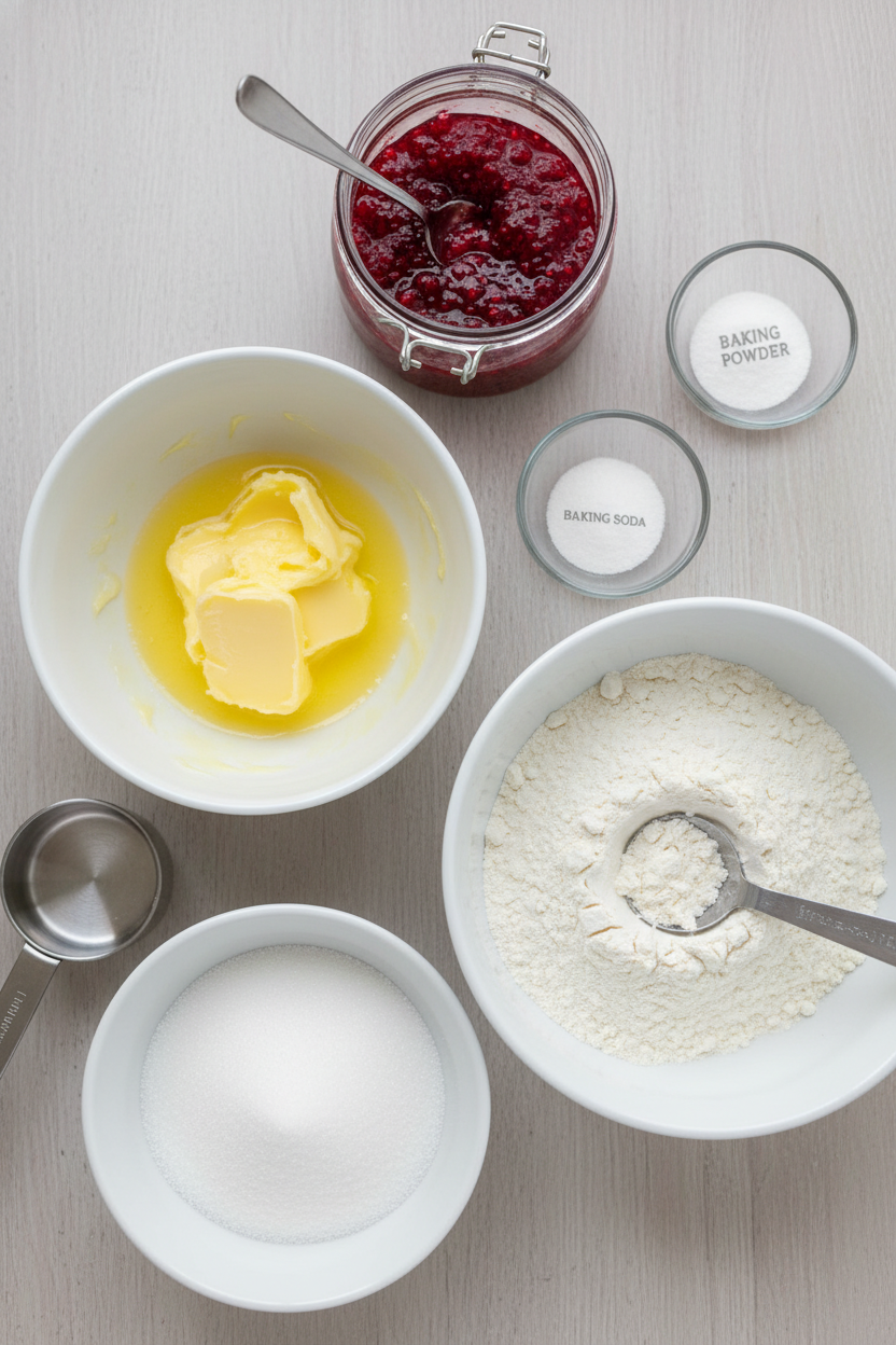 My Gooey Raspberry Donut Muffins