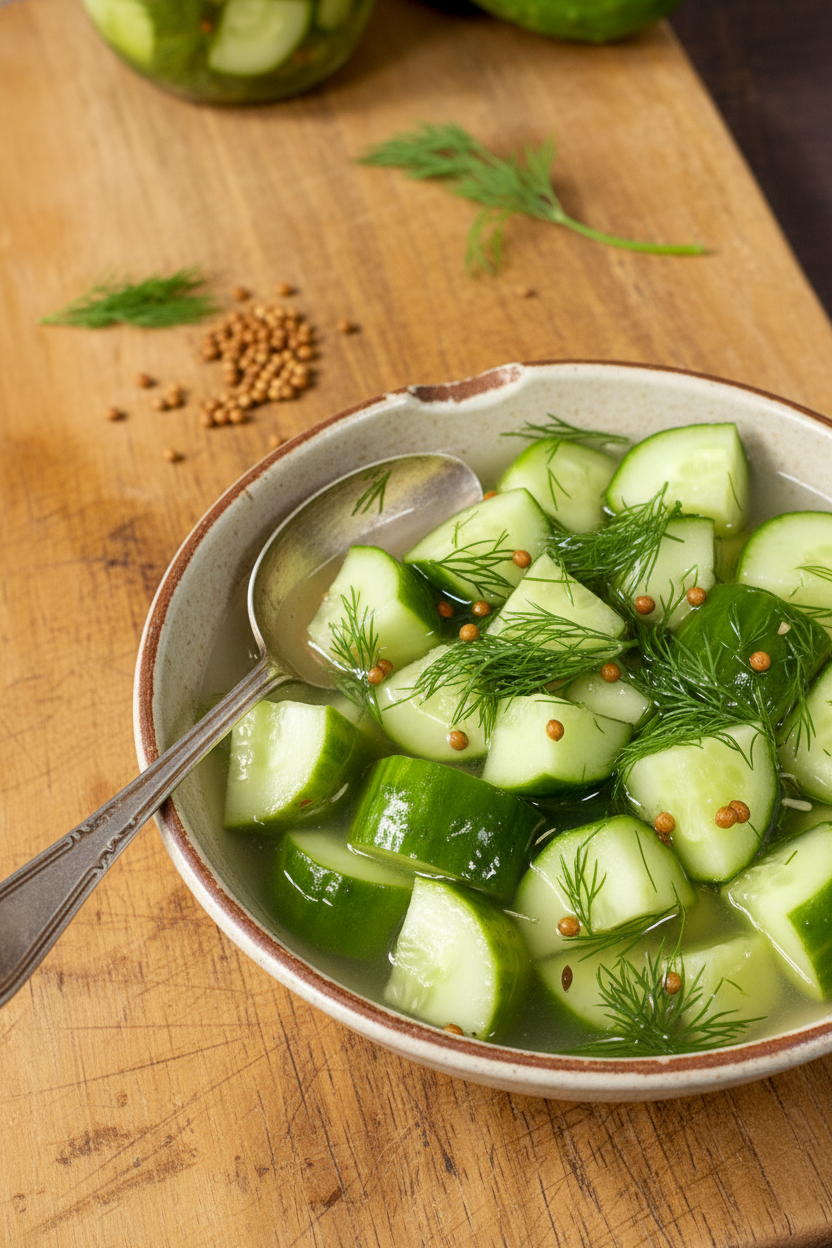 My Homemade Refrigerator Pickles Recipe Guide