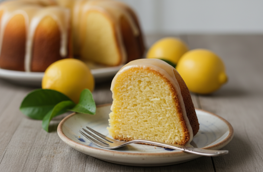 A Bakers Perfect Lemon Buttermilk Loaf