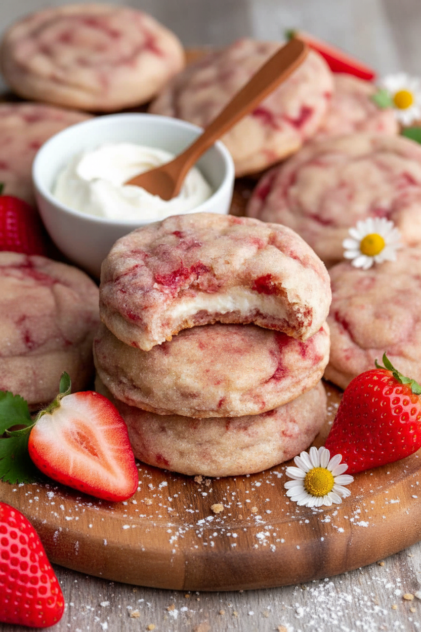 My Ultimate Strawberry Cheesecake Cookie Recipe
