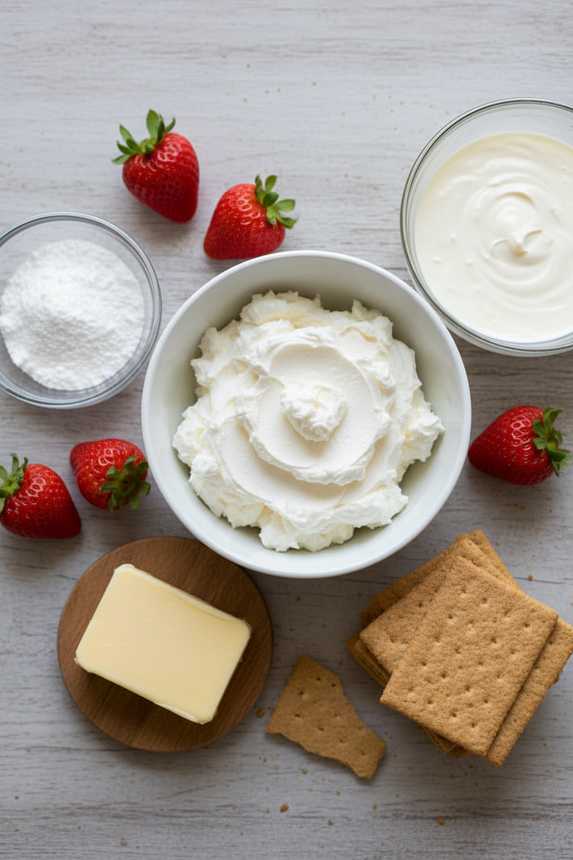 My Ultimate Strawberry Cheesecake Delight