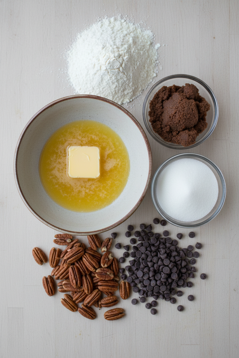 My Ultimate Triple Layer Chocolate Caramel Pecan Bars