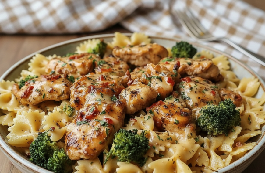 My Zesty Cowboy Butter Chicken Pasta