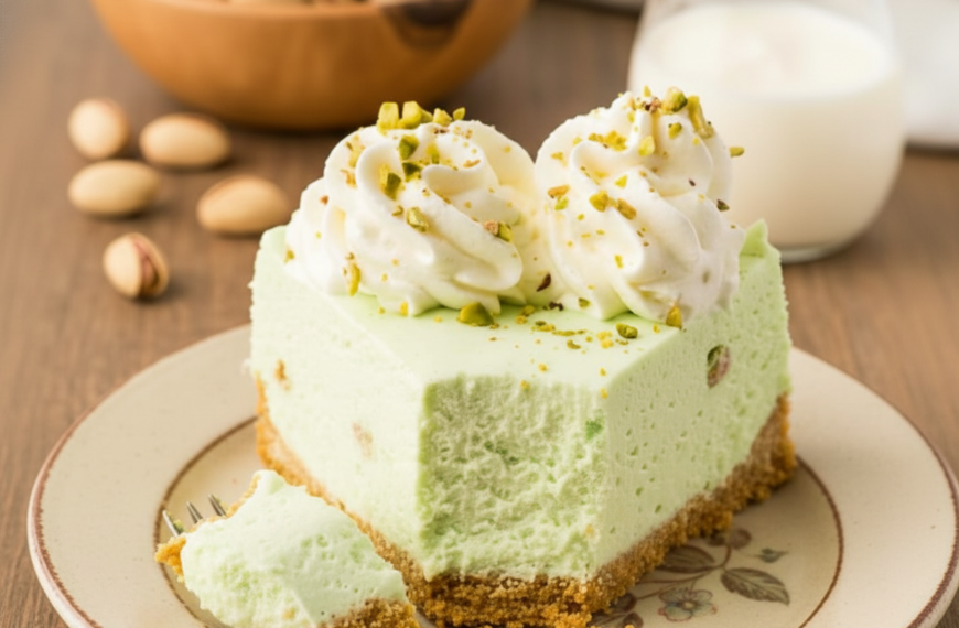 My Go-To Pistachio Cream Cheese Dessert