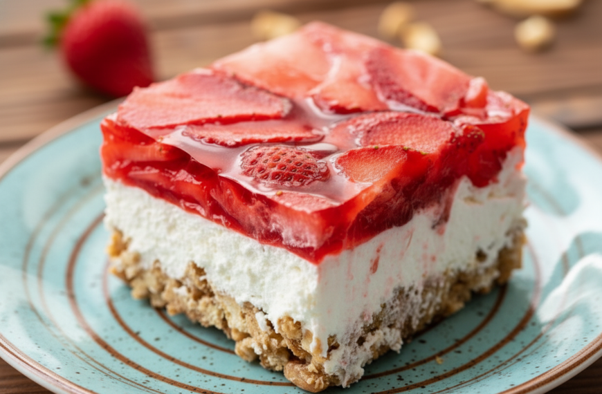 A Family-Tested Strawberry Pretzel Icebox Cake