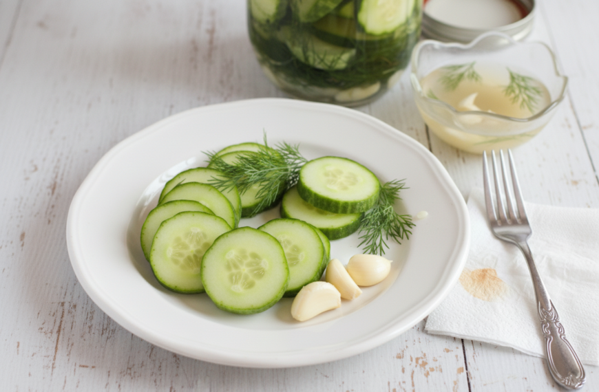 Quick Homemade Dill Pickles by a Home Cook