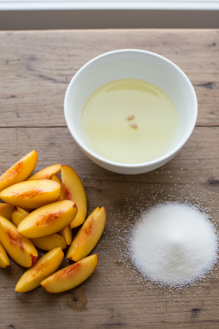 Simple Three Ingredient Nectarine Jam Recipe